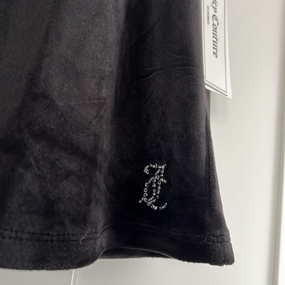 Juicy couture mini black velvet skirt new - Picture 4 of 5